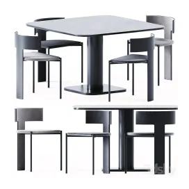 Matera Tao Table Chair Zefir by Baxter 2